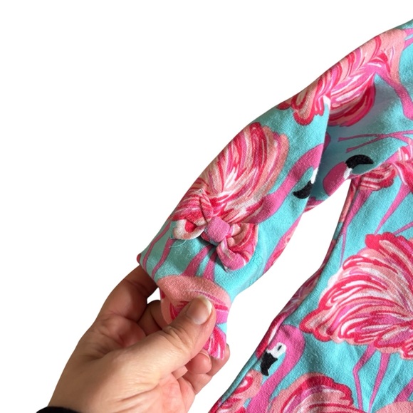 Lilly Pulitzer Flamingo Print Dress - Picture 6 of 6